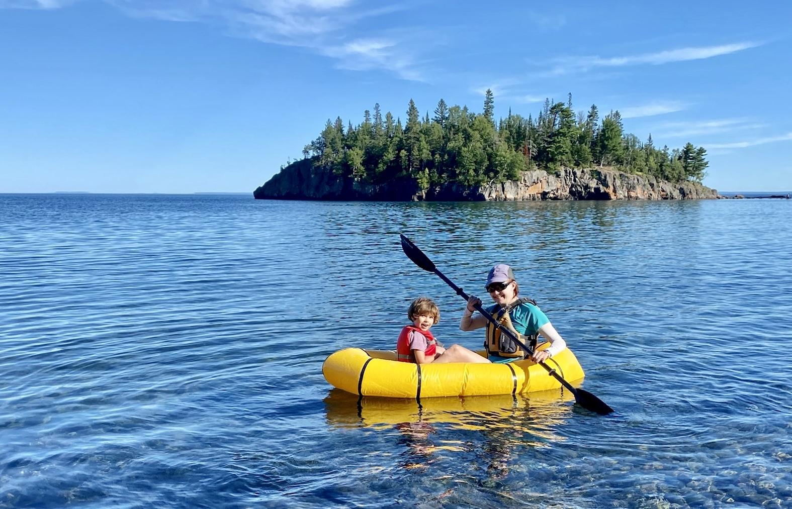 Scout on Lake Superior