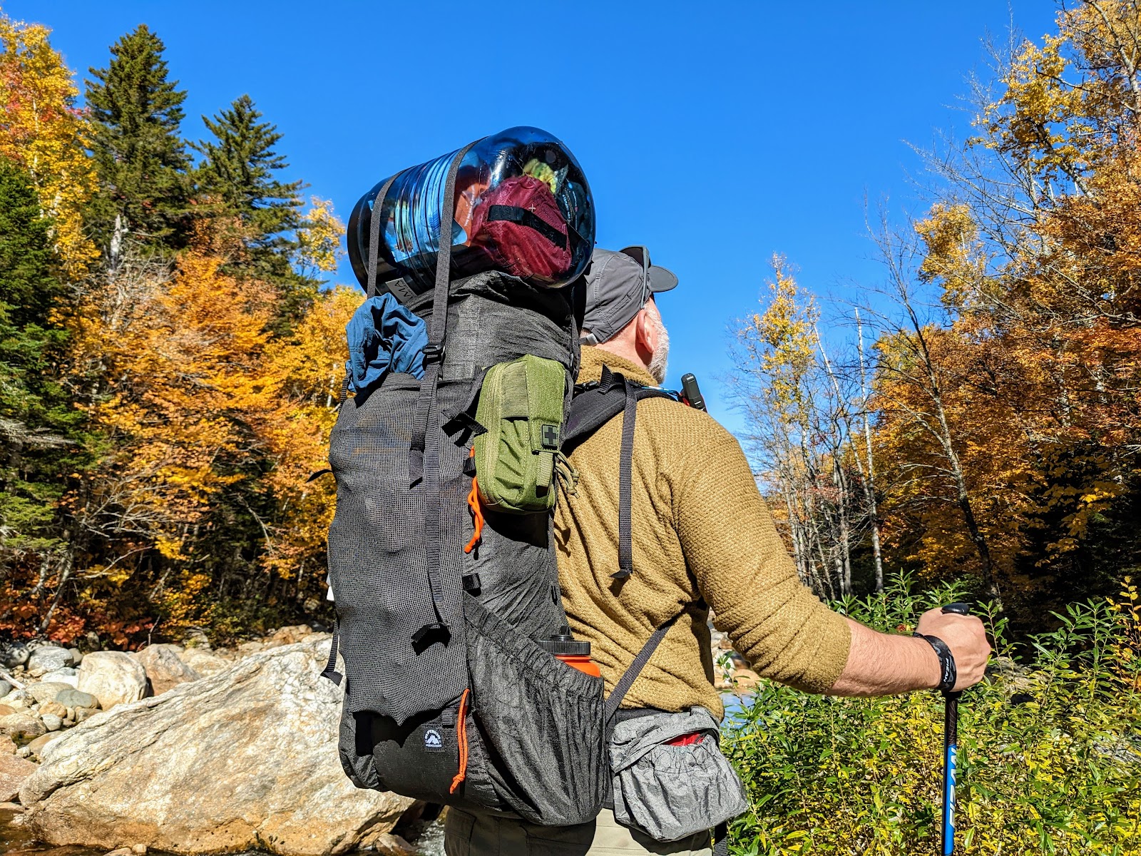 Man with Backpack